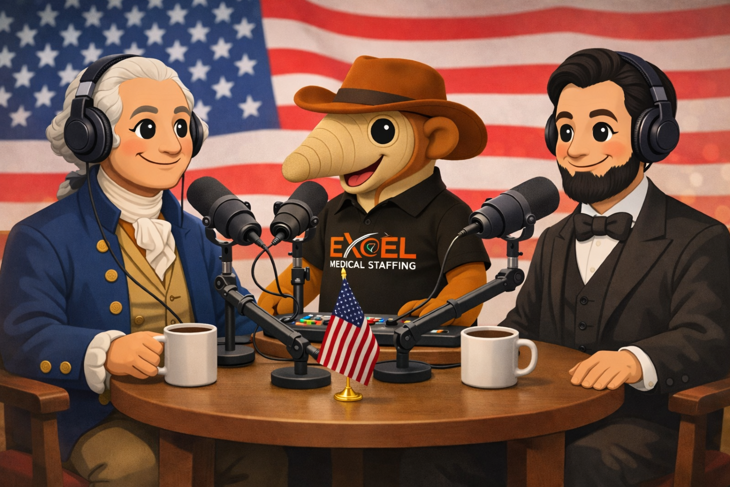 Patch is celebrating Presidents’ Day in style 🇺🇸
If he were hosting a podcast, we’re pretty sure these two would top the guest list.
Honoring leadership, legacy, and those who serve.
Happy Presidents’ Day from Excel Medical Staffing. ❤️🤍💙
#PresidentsDay #WECARE #ExcelMedicalStaffing