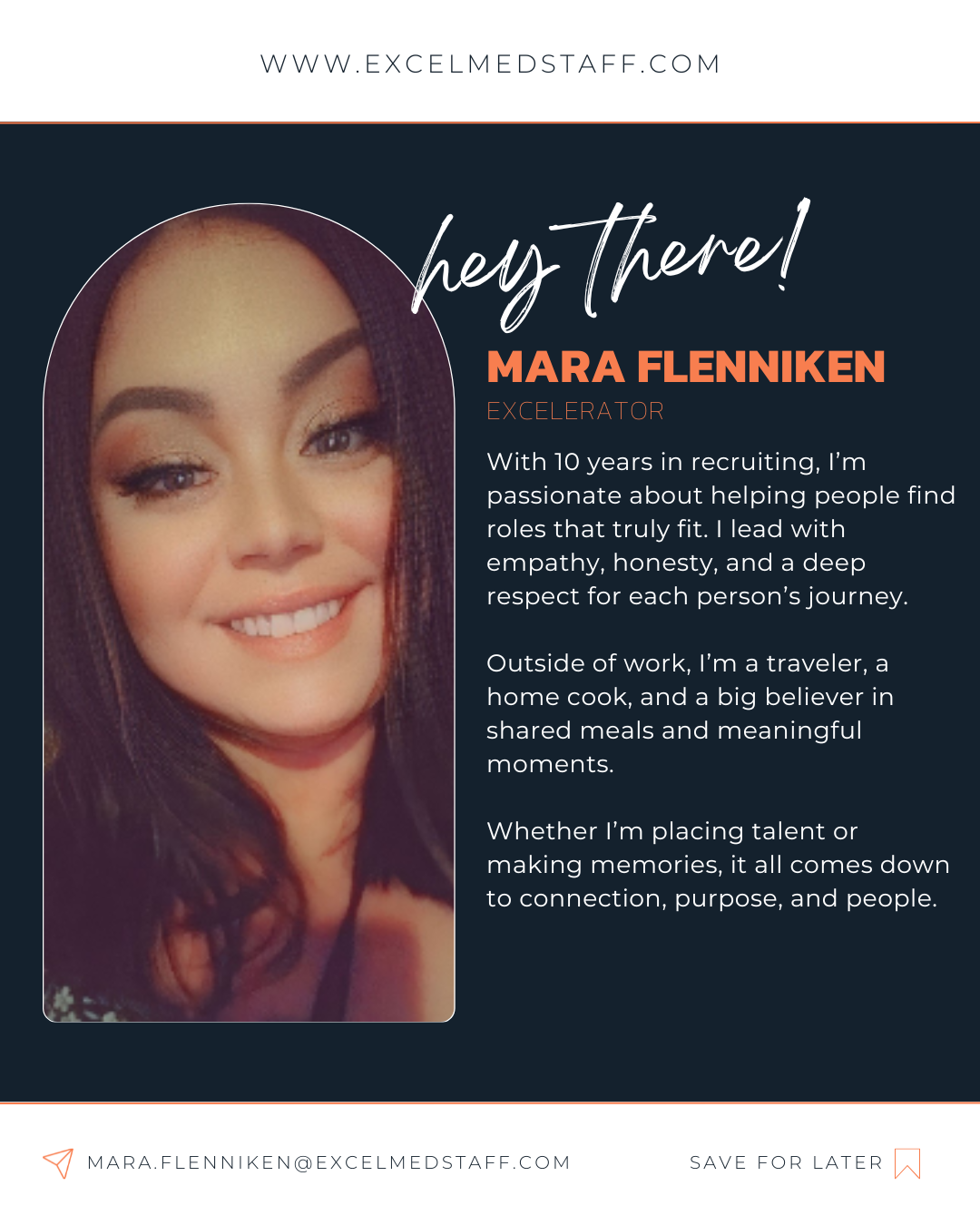 🎉 Meet the New Faces of Excel!
We’re thrilled to welcome Tiffany West, Kierstin Imlay, and Mara Flenniken to the Excel Medical Staffing family!

These incredible women bring passion, purpose, and heart to every conversation — and they’re already making an impact by helping clinicians find the roles they deserve.

Whether you're looking for your next assignment or just need someone who gets it — they’ve got your back. 💬

💼 Let’s give them a warm welcome in the comments!
📩 Ready to connect? Send us a message today.

#ExcelMedicalStaffing #MeetTheTeam #NurseRecruiters #HealthcareStaffing #WomenInStaffing #NewTeamMembers #TravelNurseSupport #NurseLife