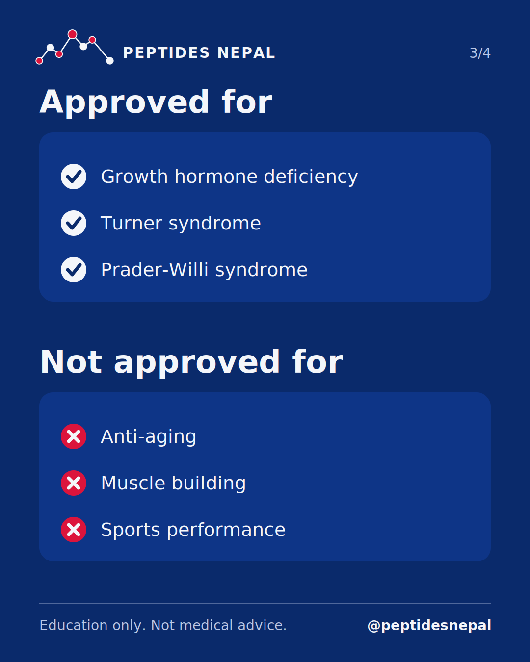 Slide 3 of 4: HGH explained in simple words