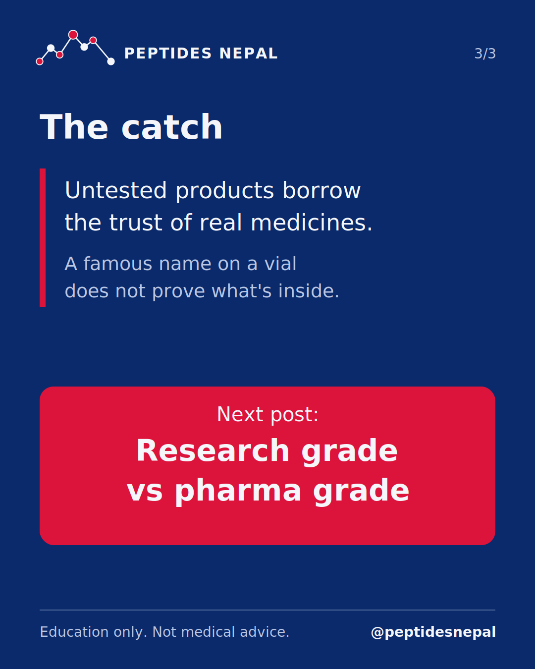 Slide 3 of 3: You've heard of these peptides already
