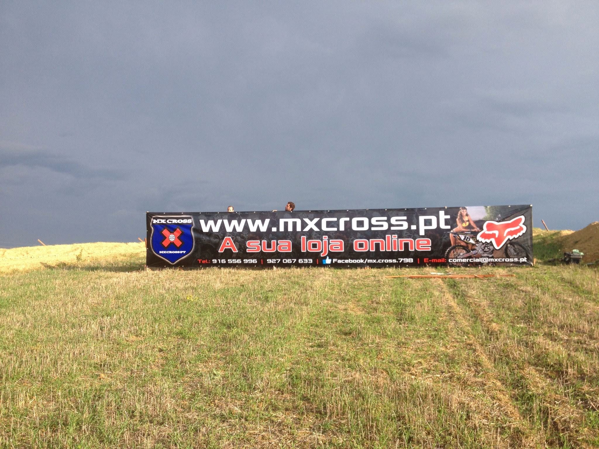 Faixa histórica MXCross.pt num evento