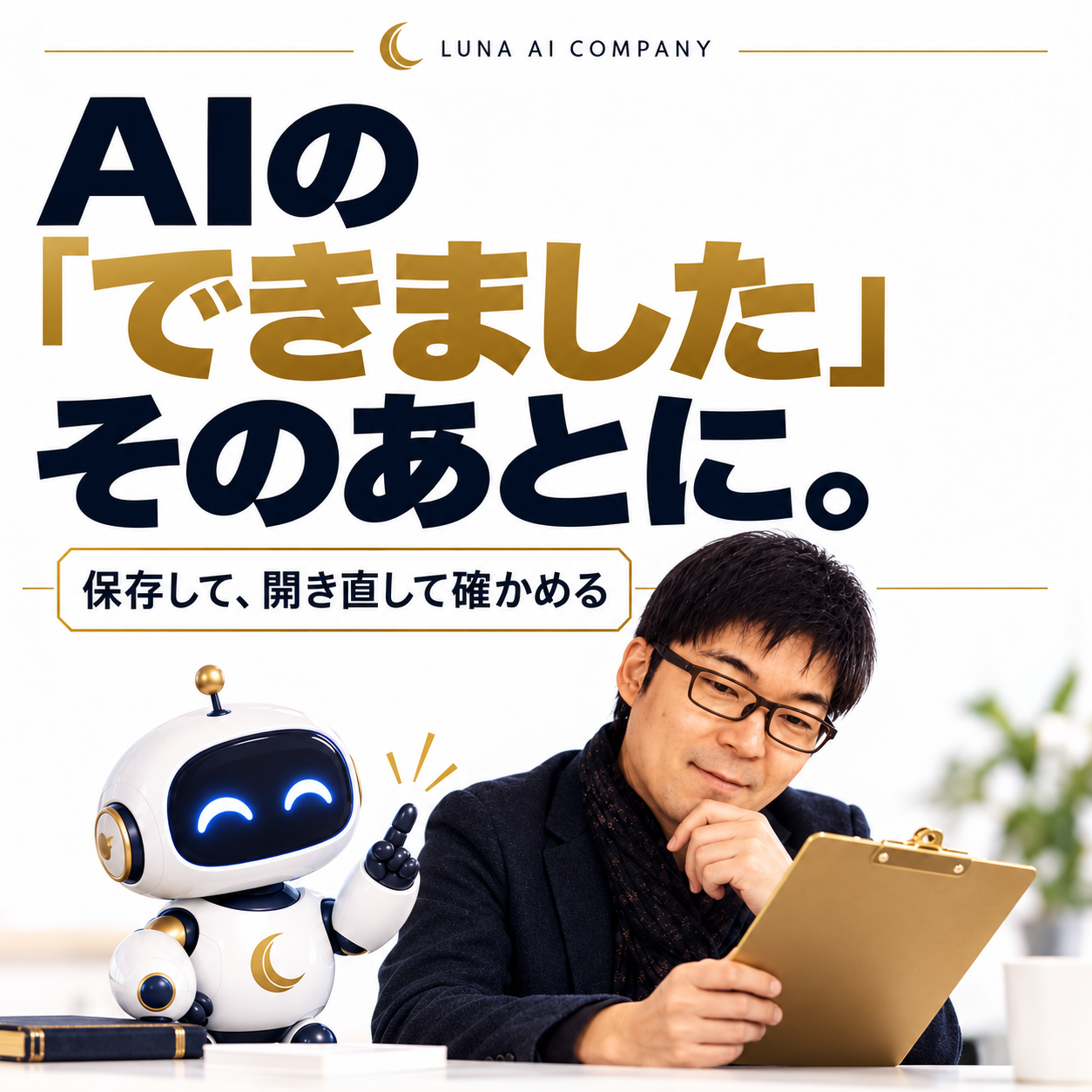 「保存できた、そのあと」をテーマにした今回の顔入り画像