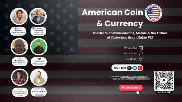 Original TikTok post image or infographic from American Coin & Currency